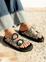 GALIA VEGAN SNAKE SAND